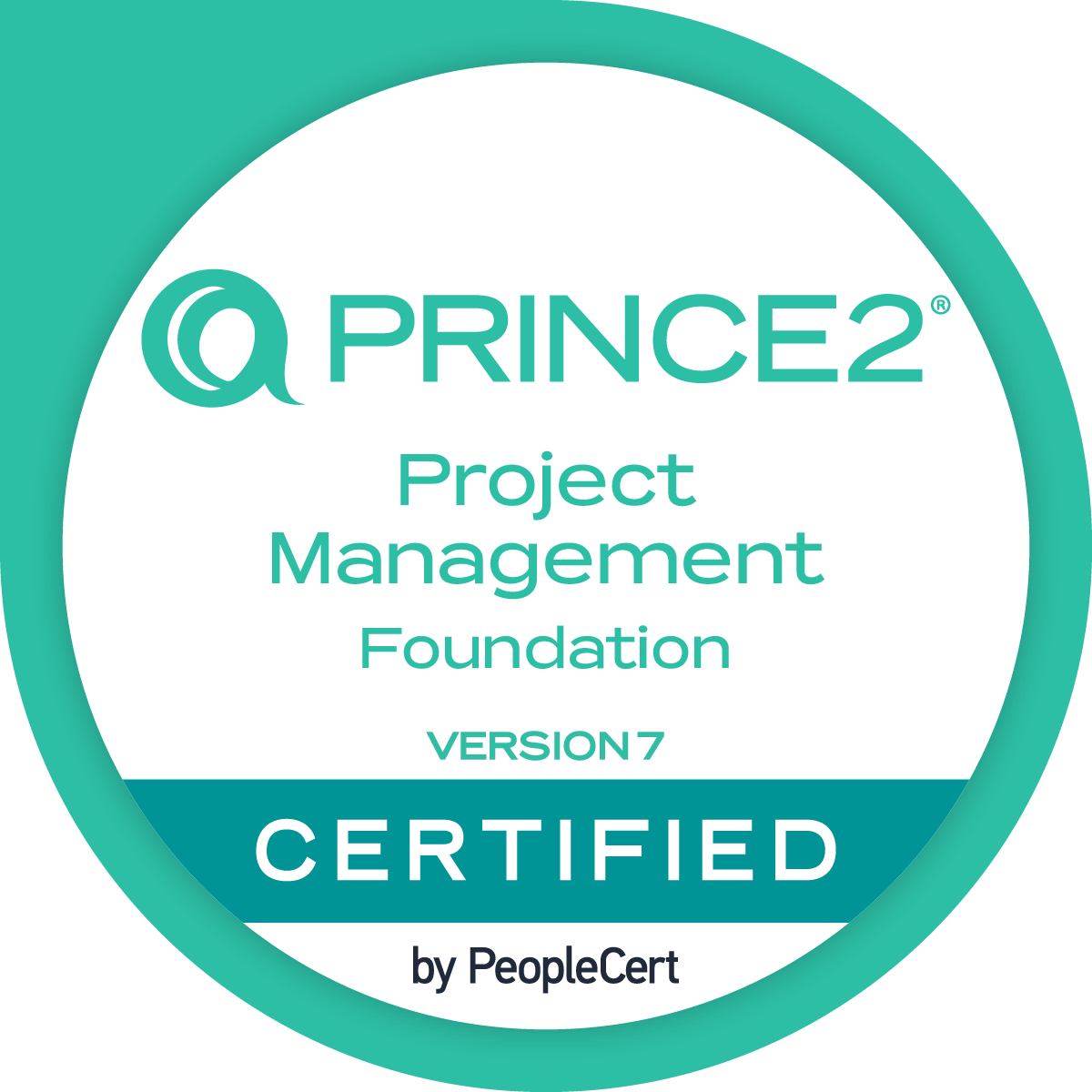 PRINCE2 Project Management Foundation Badge