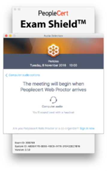 Go ToMeeting control Panel